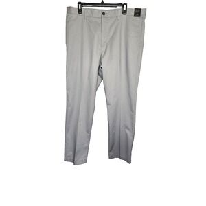 14th‎ & Union Mens Gray Dress Pants NWT Flat Front Slim Fit Work Office Size 38